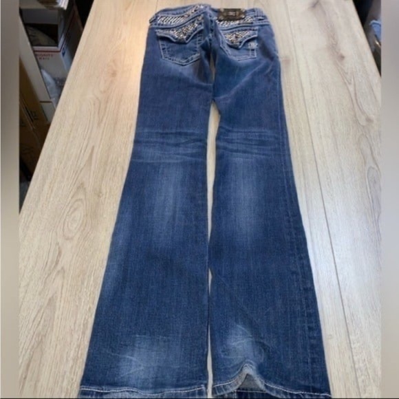 Miss me bootcut boot blue jeans denim - Picture 2 of 7